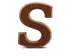 Chocoladeletter van Dijk melk S 40 gram