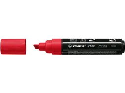 Acrylmarker STABILO Free Acrylic T800C karmijnrood 2-10mm