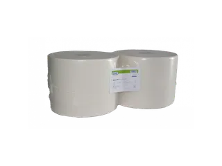 Poetsrol Industrie Eco Cel 1-laags 1.000m Wit 2 Rol - 2