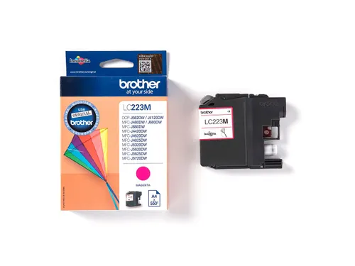 Inkcartridge Brother LC-223M rood