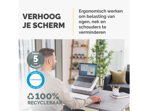 Laptopstandaard Draagtas Fellowes Breyta wit