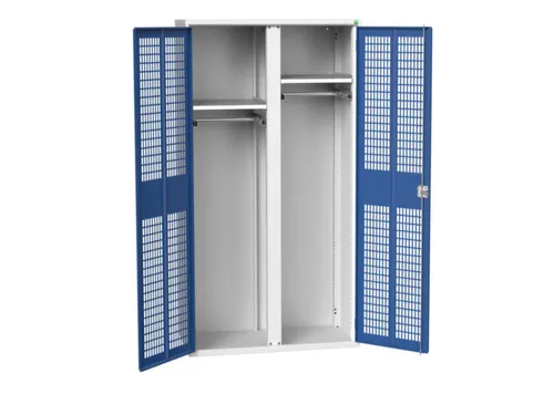 universele kast,HxBxD 2000x1050x550mm,2xStalen bodem,scheidingswand