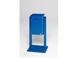 Afvalbak 40 Liter Met Bodemplaat Blauw