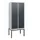 locker,HxBxD 1950x800x500mm,2vak,vak B 400mm,draaigrendel