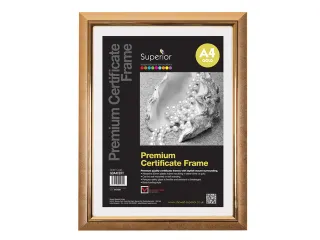 Fotolijst Seco A4 goud plexiglas - 1