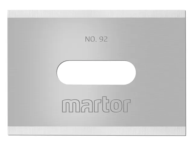 Reservemes Martor rechthoekig nr. 92 10 stuks