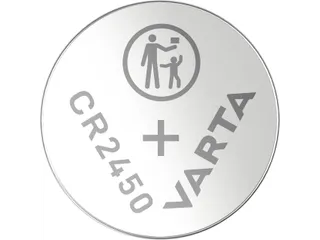 Batterij Varta knoopcel CR2450 lithium blister à 1 stuk - 5