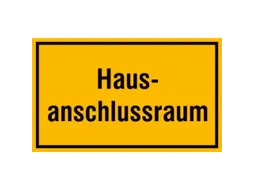 aanwijzingsbord,Ruimte met huisaansluiting,aluminium gemerkt,gemoffeld