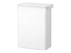 Afvalbak 6 liter aluminium wit AB 6 P ingo-man versie