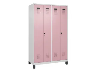 locker voor scheiding van kleding,HxBxD 1950x1200x500mm,4vak - 2
