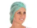 Franz Mensch Hygonorm 121072 Clip cap Haarnetje 55cm Groen 1000 stuks