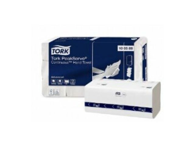 Handdoekdispenser Tork H5 Elevation PeakServe klein wit 552550