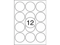 Rillprint Ronde etiketten