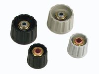 Knop (zwart 21mm/6mm)
