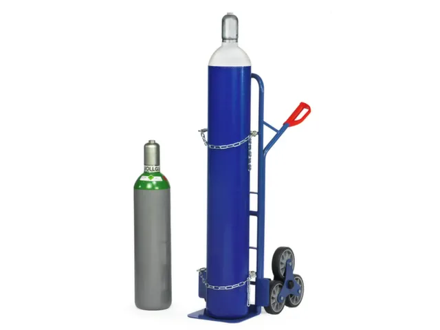 diable monte-escaliers,3 étoiles,force 200kg,RAL5007,bandage TPE