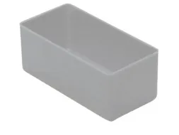 Inzetbak HxLxB 40x99x49mm Polystyreen Grijs 50 stuks