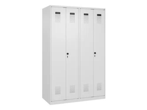 PBM-locker,HxBxD 1850x1200x500mm,4vak,vak B 300mm,draaigrendel