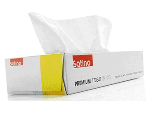 Facial tissues Satino Prestige 2-laags 100vel wit 206450