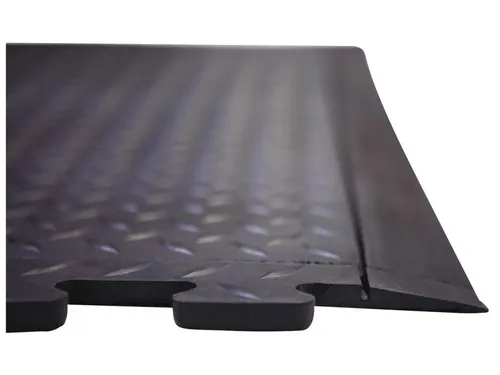 werkplek-vloerbedekking,kliksysteem,HxLxB 13x710x780mm,rubber