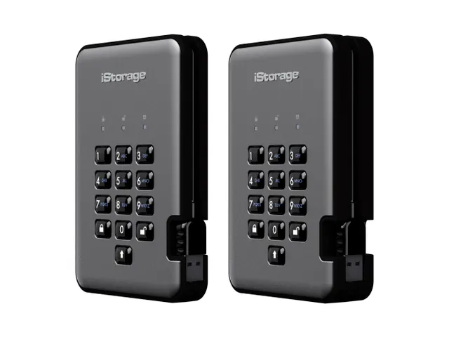 iStorage diskAshur PRO2, 500 GB, 2.5 inch, 3.2 Gen 1 (3.1 Gen 1), 5400