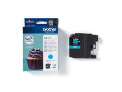 Inktcartridge Brother LC-123C blauw