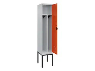 locker voor scheiding van kleding,HxBxD 2120x400x500mm,1vak - 2