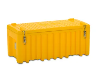 Opbergbox 250L H X B X D 540X 1200X 600Mm Geel - 1
