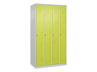 locker,HxBxD 1850x1000x500mm,4vak,vak B 250mm,cil.-slot - 1