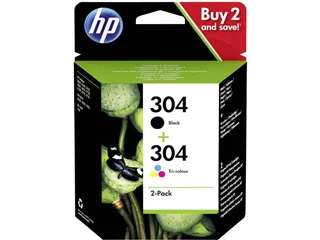 inktcartridge 304 1xZW 1x3 kleuren - 1