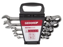 GEDORE R07305005 Scharnierring ratel steeksleutelset SW8-19mm
