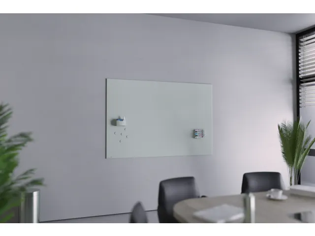 Mat Glasbord 100x150cm Sage Green rechte hoeken