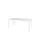Domino Basic Tafel Vaste Hoogte 1800x800mm Wit 25mm Wit 4-Poots