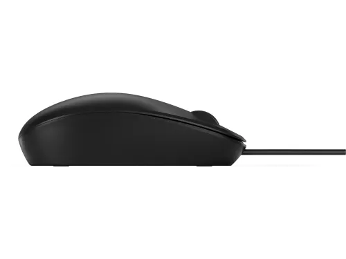 Muis HP 125 bedraad zwart