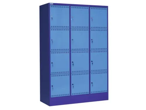 Elektro-Vakkenkast Hxbxd 1995x1205x582mm 12 Vakken Sokkel