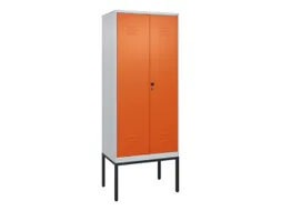 PBM-locker,HxBxD 2120x800x500mm,2vak,vak B 400mm,draaigrendel