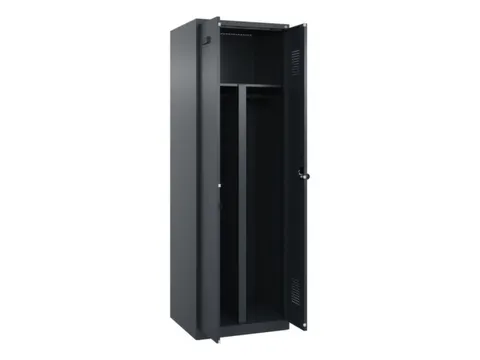 PBM-locker,HxBxD 1850x600x500mm,2vak,vak B 300mm,draaigrendel