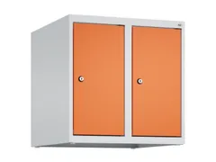 opzetkast,v. locker,2vak.,vak B 250mm,HxBxD 500x500x500mm,vleugeldeur