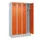 locker voor scheiding van kleding,HxBxD 1950x1200x500mm,4vak