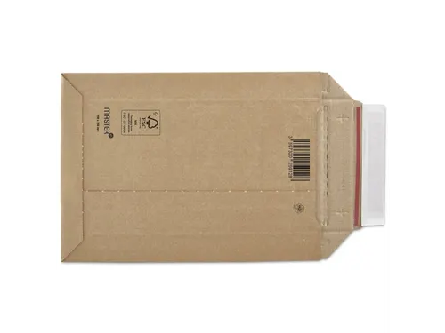 Golfkarton Envelop Bruin 171x246x60mm Zelfklevende Strip 100 Stuks