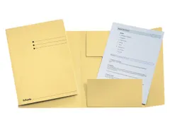 Dossiermap A4 Esselte Manilla 3 kleppen Geel