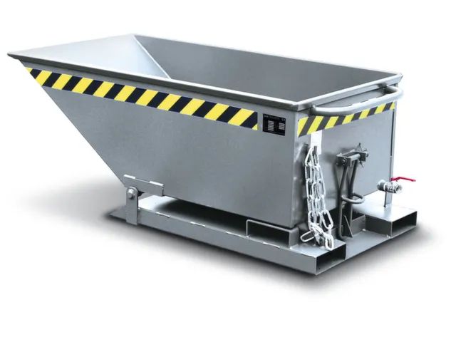 Kiepbak voor spaanders,HxLxB 530x1375x670mm,0,25m³,draagverm. 300kg