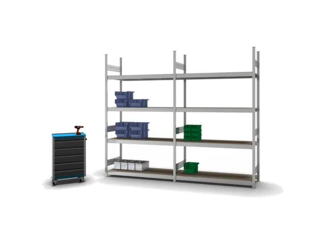 rayonnage grande largeur,rayonnage suivant,HxlxP 2500x1520x535mm