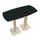 Tonvormige statafel Woody 110x150x75cm Antraciet Natuur 2 schotelvoete