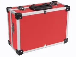 Aluminium Gereedschapskoffer 320x230x155mm 11.4 Liter Rood