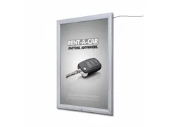 LED Outdoor Poster Case Met Gasveer A0