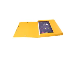 Klasseerdoos Scotten rug 25mm A4 geel
