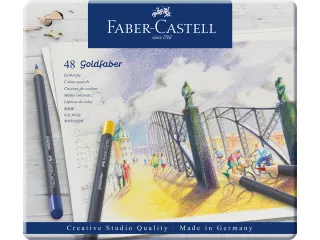 Kleurpotlood Faber-Castell Goldfaber etui à 48 stuks - 6