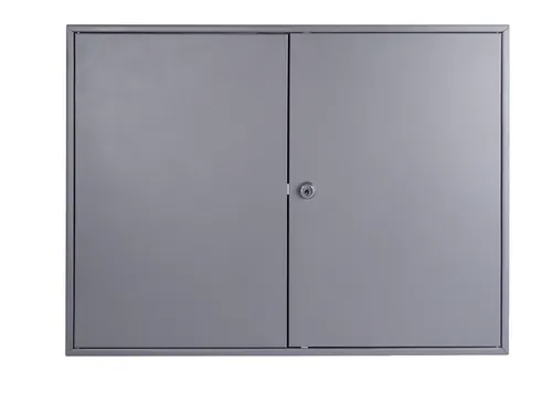 Pavo Sleutelkast XL tweedeurs 300 haken 720x540x140mm cilinderslot