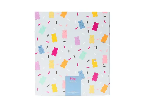 Ordner B'LOG SWEET CANDY A4 2r 8cm krimp a 2st 2 motieven