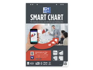Flipoverpapier Oxford smart 65x98cm. ruit 90gram 20vel - 4